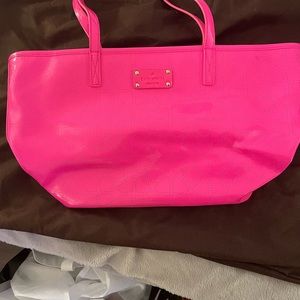 Kate Spade hot pink tote